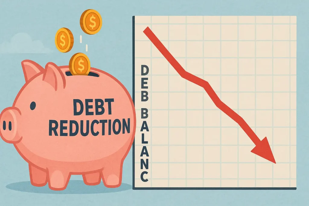 Visualizing strategies to reduce credit card interest payments and pay off debt faster using insights from the cc interest calculator.