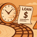 Concept image for quick personal loans, balancing the need for speed with important safety considerations.