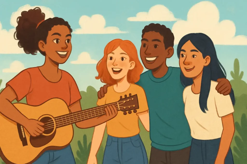 Building confidence through hobbies and supportive relationships when shy and insecure.